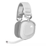HEADSET GAMING RGB CORSAIR HS80 INALAMBRICO CON RECEPTOR CA-9011236-NA BLANCO/GRIS