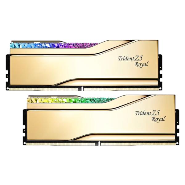 drencrom① MEMORIA RAM PC 32GB (2X16GB) G.SKILL TRIDENT Z5 ROYAL DDR5 7200MHZ