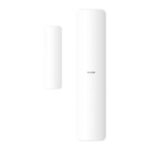 CONTACTO MAGNETICO INALAMBRICO AX HOME HIKVISION DS-PD201MC-WB RF 433 MHZ DETECCION DE APERTURA ALCANCE HASTA 1200 M / BATERIA AA 302402270 BLANCO