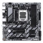 TARJETA MADRE GIGABYTE B840M DS3H AM5 MICRO ATX DDR5 NEGRO/PLATEADO