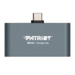 HUB CON ALMACENAMIENTO PATRIOT MOBILE MD330 USB-C 3.2 GEN 1 HDMI 4K 512GB PMD512GH013 GRIS