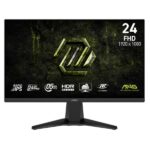 MONITOR GAMING MSI MAG 245F X24 24 PULG PLANA 1920X1080 240HZ IPS RÁPIDO FREESYNC PREMIUM DISPLAYPORT / HDMI 9S6-3BC81M-004 NEGRO