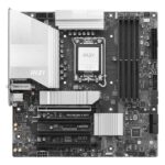 TARJETA MADRE MSI PRO B860M-A WIFI LGA 1851 MICRO-ATX DDR5 911-7E42-002 NEGRO / BLANCO