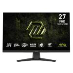 MONITOR GAMING MSI MAG 272F X24 27 PULG PLANA 1920X1080 FREESYNC PREMIUM 9S6-3CE11M-026 NEGRO