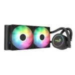 ENFRIAMIENTO LIQUIDO RGB AEROCOOL ABYSS L240R AIO 240MM  LGA115X-1851/ AM5/AM4 ACLA-AB24117.11 NEGRO