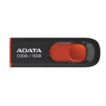 MEMORIA USB 16GB ADATA  AC00 USB-A 2.0 AC008-16G-RKD NEGRO / ROJO