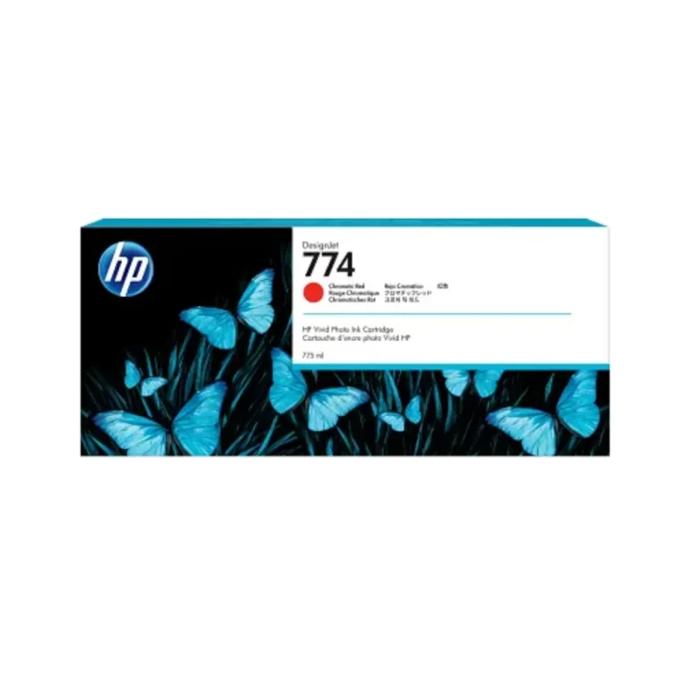 Cartucho HP 774 rojo