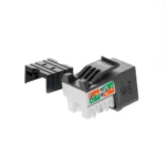 Nexxt Solutions Infrastructure – Keystone Jack – Category 6 – Unshield 110 Type BK