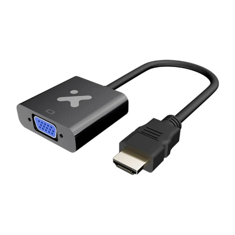 Adaptador HDMI a VGA para monitor o proyector