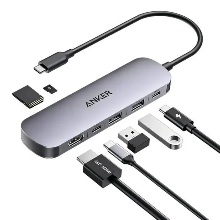 Hub usb c multipuerto