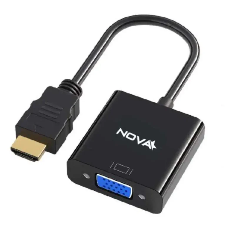 Adaptador hdmi a vga compacto