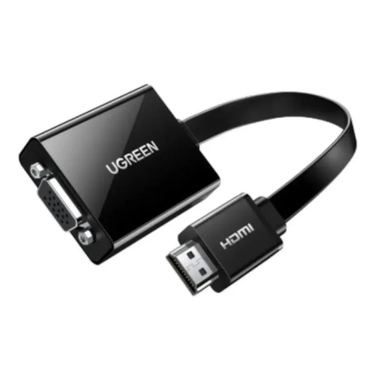 Adaptador hdmi a vga con audio