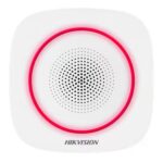 SIRENA INTERNA INALÁMBRICA HIKVISION DS-PS1-I-WB(B)/RED 433 MHZ 90-110 DB 302402667 BLANCO