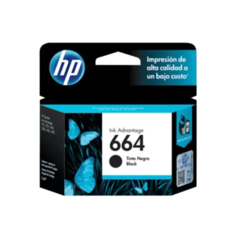 Cartucho hp 664 negro