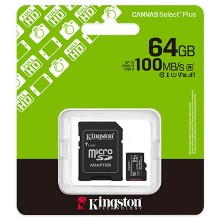 KINGSTON 64GB CLASE 10 UHS-I U1