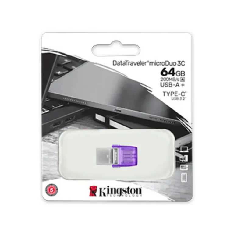 Memoria usb tipo c 64gb dual