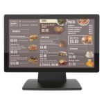 MONITOR DE PUNTO DE VENTA NOVA LM15S3XP001C 15.6 PULG 1920X1080 PANEL SHARP TACTIL CAPACITIVO 10 PUNTOS VGA+HDMI+USB BASE PLEGABLE NEGRO