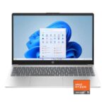 LAPTOP HP 15-FC0146DX 15.6 PULG RYZEN 5-7520U 8GB 512GB WIN 11 INGLES TOUCH PLATEADO