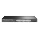 SWITCH TP LINK OMADA SG3428XPP-M2(UN) 24 PUERTOS RJ45 2.5G POE Y 4 SFP+ 10G – 2.5 GBPS Y 10G ADMINISTRABLE