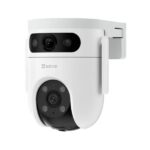 CÁMARA DUAL PT WIFI EZVIZ H9C DUAL 2K R105 2K WIFI 6 2.8MM Y 6MM 30M IR/40M COLOR AUDIO BIDIRECCIONAL 303103786 BLANCO