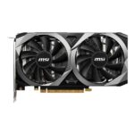 TARJETA DE VIDEO MSI GEFORCE RTX 3060 VENTUS 2X 12G OC GDDR6 1807 MHZ 912-V397-1008 NEGRO