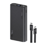 POWER BANK 1 HORA GAR158N 20000 MAH CARGA RÁPIDA 22.5W NEGRO